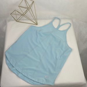 Under Armour Aqua Blue T-Strap Tank Top